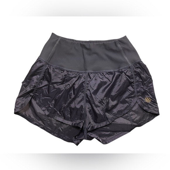 Honeycut Pants - Dark Gray Ultralight Womens Dance Athletic Shorts with Brief Liner Bloomer
